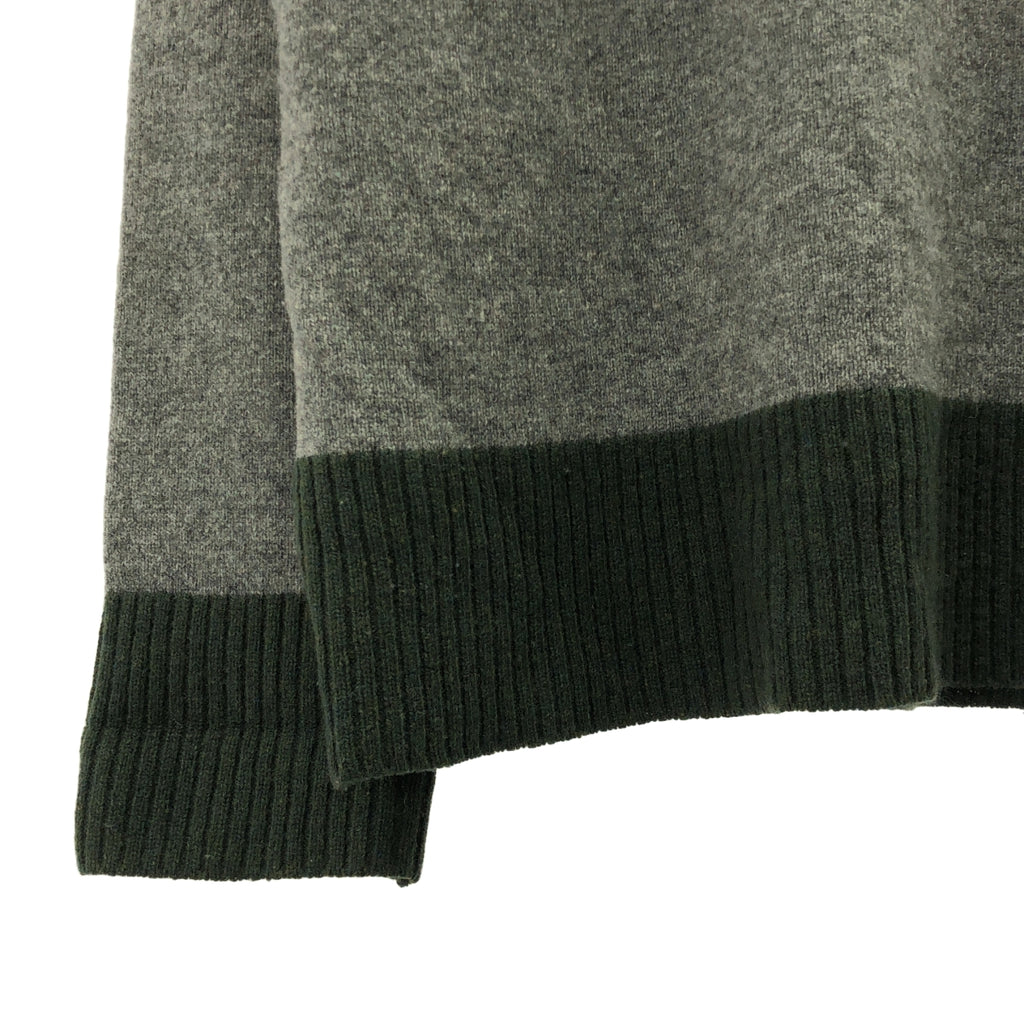 visvim / 비즈빔 | 바이 컬러 리브 전환 크루넥 니트 | 2 | 남성