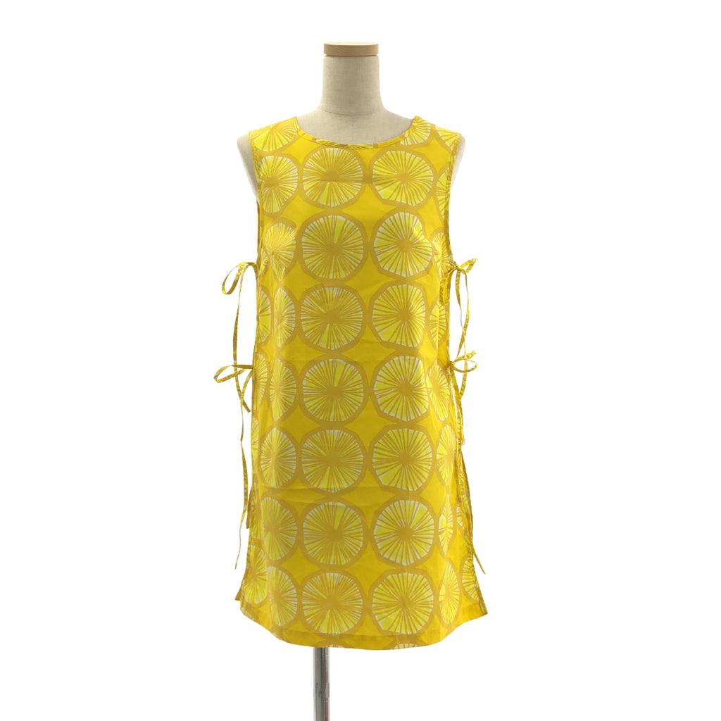 marimekko / マリメッコ | Lemetti dress / 総柄 ノースリーブ ワンピース | S | レディース