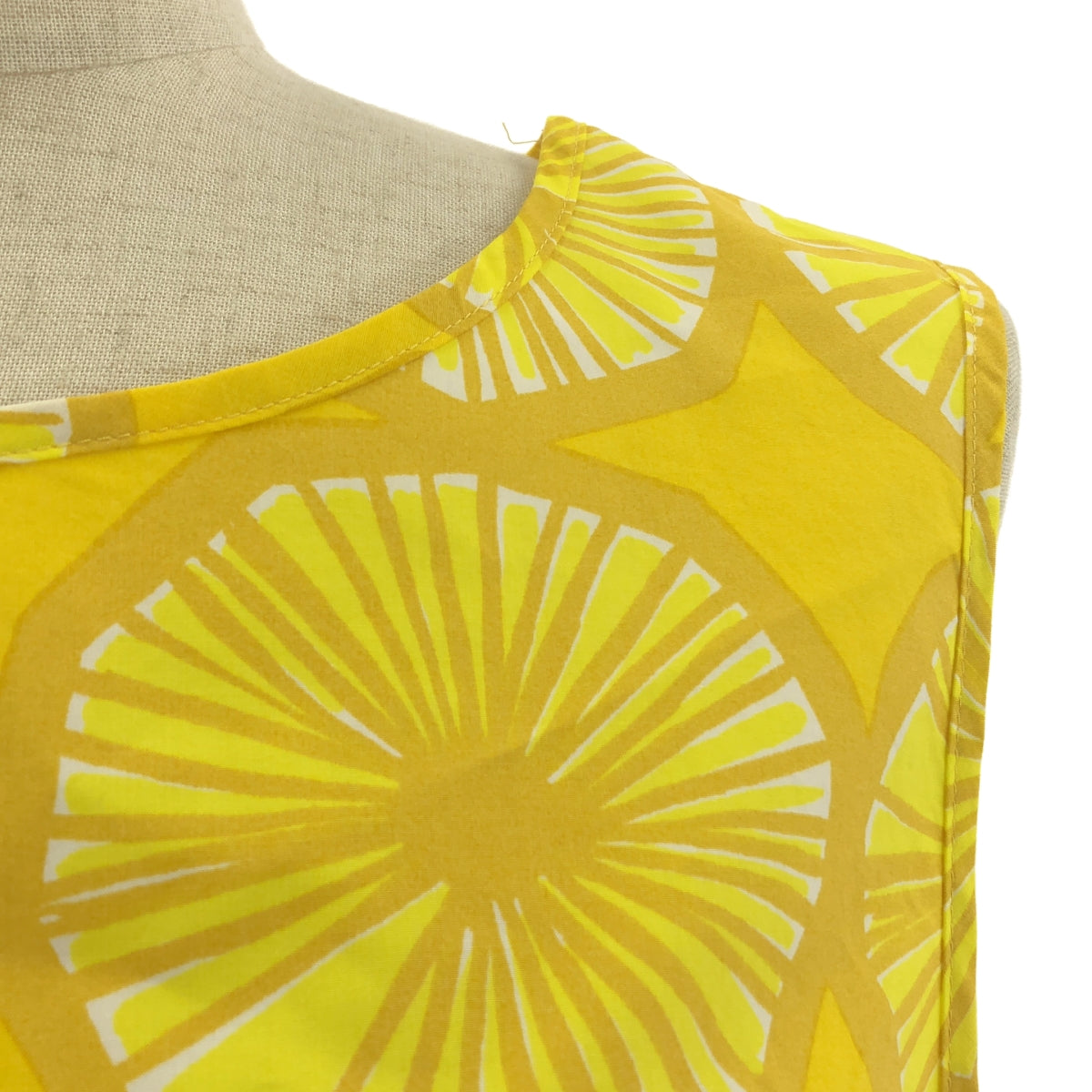 marimekko / マリメッコ | Lemetti dress / 総柄 ノースリーブ ワンピース | S | レディース