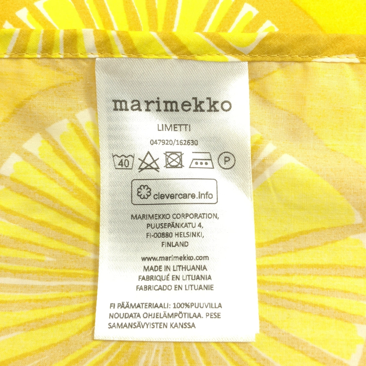 marimekko / マリメッコ | Lemetti dress / 総柄 ノースリーブ ワンピース | S | レディース