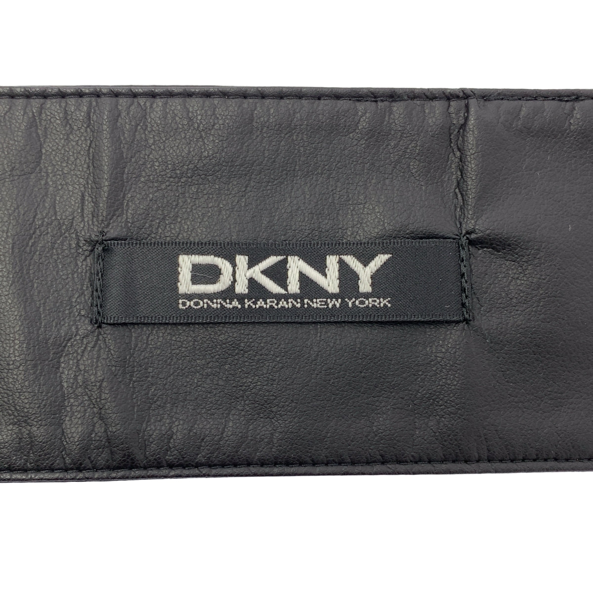 DKNY / ダナキャランニューヨーク | レザー リボン ベルト |