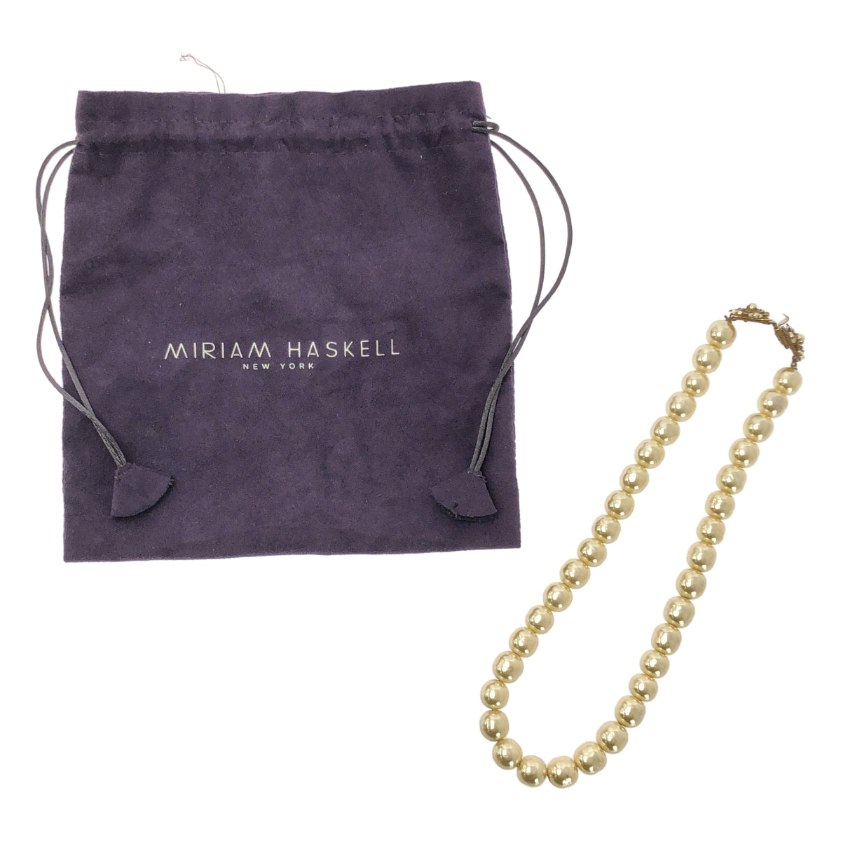 mariam haskell / ミリアムハスケル | パール ロング ネックレス |