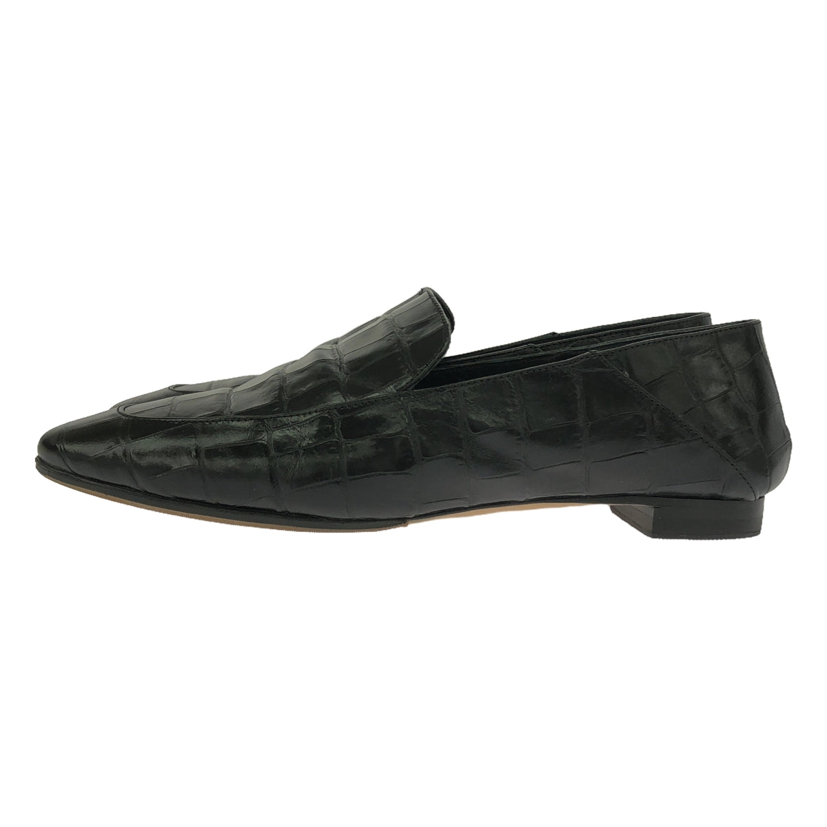 L'Appartement | Special order BRENTA / Crocodile embossed loafers | Size 36 | Women's