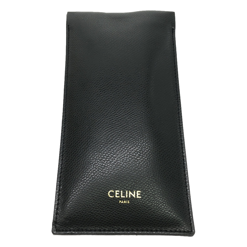 【美品】  CELINE / セリーヌ | 総ロゴ トリオンフ 鼈甲 ベッコウ サングラス / アイウェア | 54□22 | ブラウン | レディース
