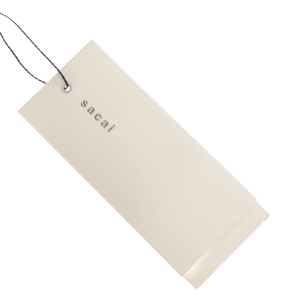 sacai / 사카이 | 2023AW | Wool Melton Stripe Skirt 울 멜튼 스커트 | 1 | 회색 | 여성