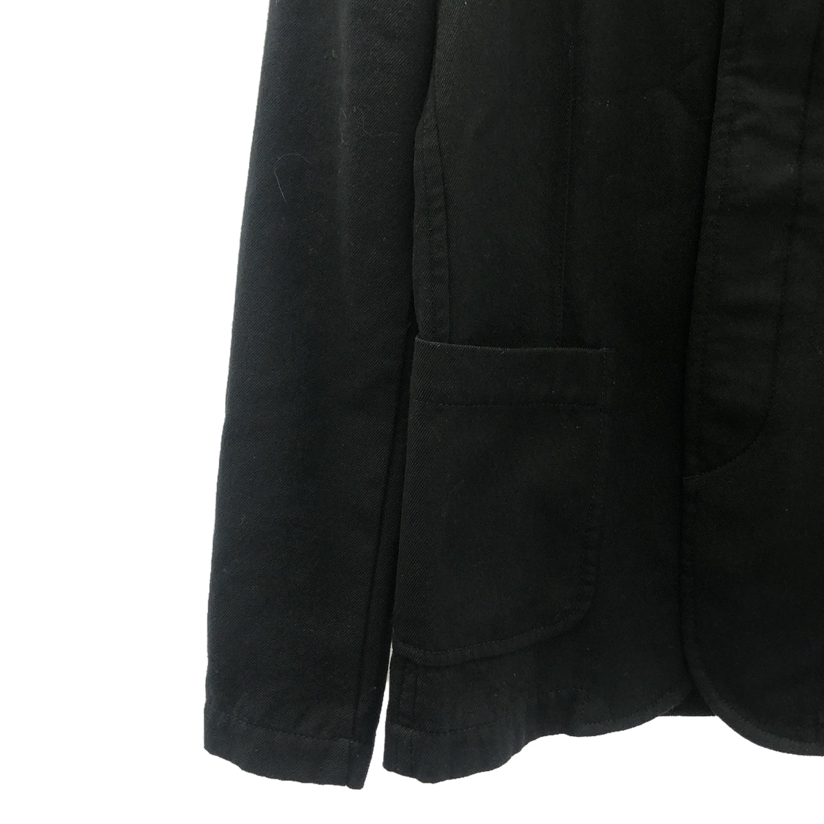 COMME des GARCONS SHIRT | Pre-washed wool jacket | XS | Black | Men's