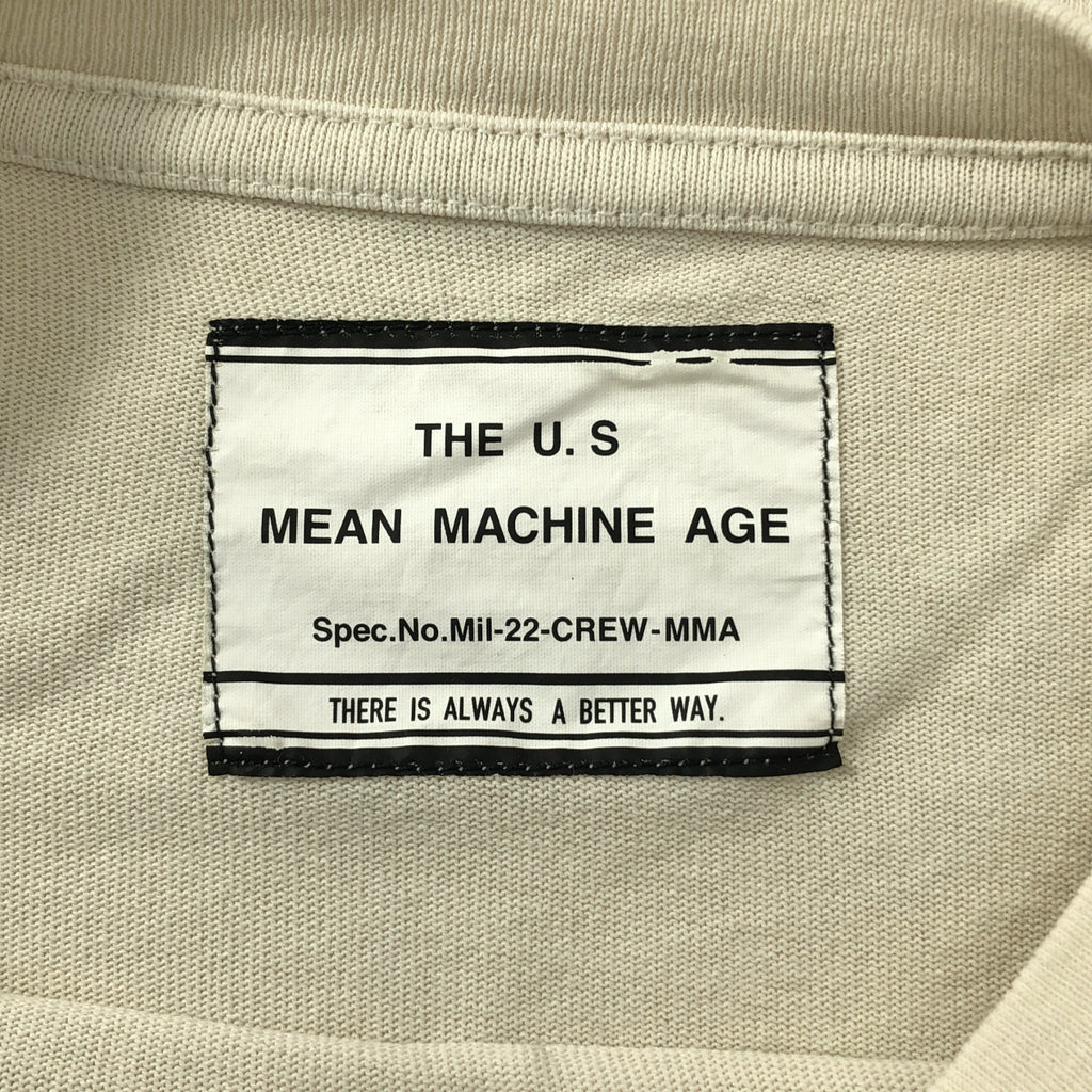 Framework | Mean Machine Age 訂製短版長袖 T 卹 / 超大上衣 | F | 本色 | 女款