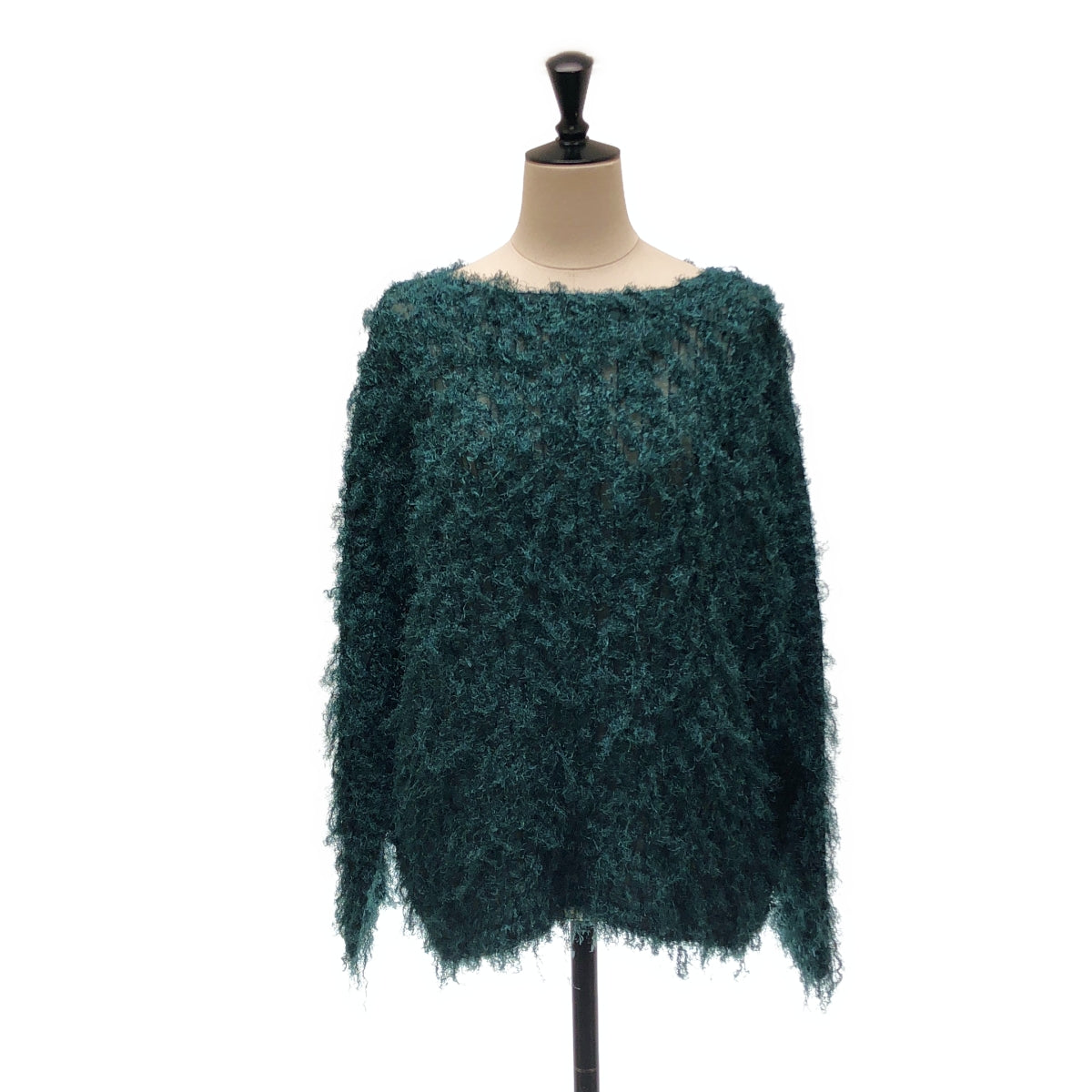 me ISSEY MIYAKE / ミーイッセイミヤケ | 2024AW | 変形 アシンメトリー シャギー プルオーバー トップス |