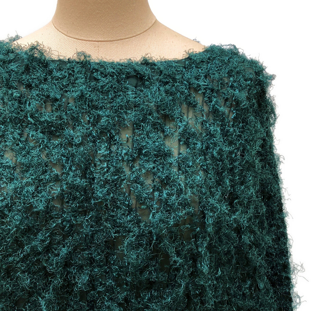 me ISSEY MIYAKE / ミーイッセイミヤケ | 2024AW | 変形 アシンメトリー シャギー プルオーバー トップス |