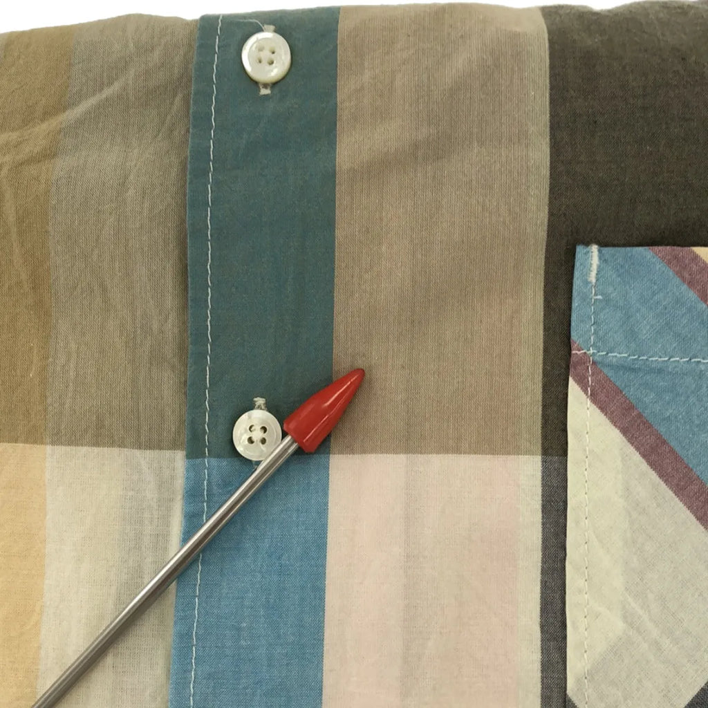 [狀況良好] 工程服裝 |大馬德拉斯格卡其色經典連身裙 | 1 |多色 |女性的