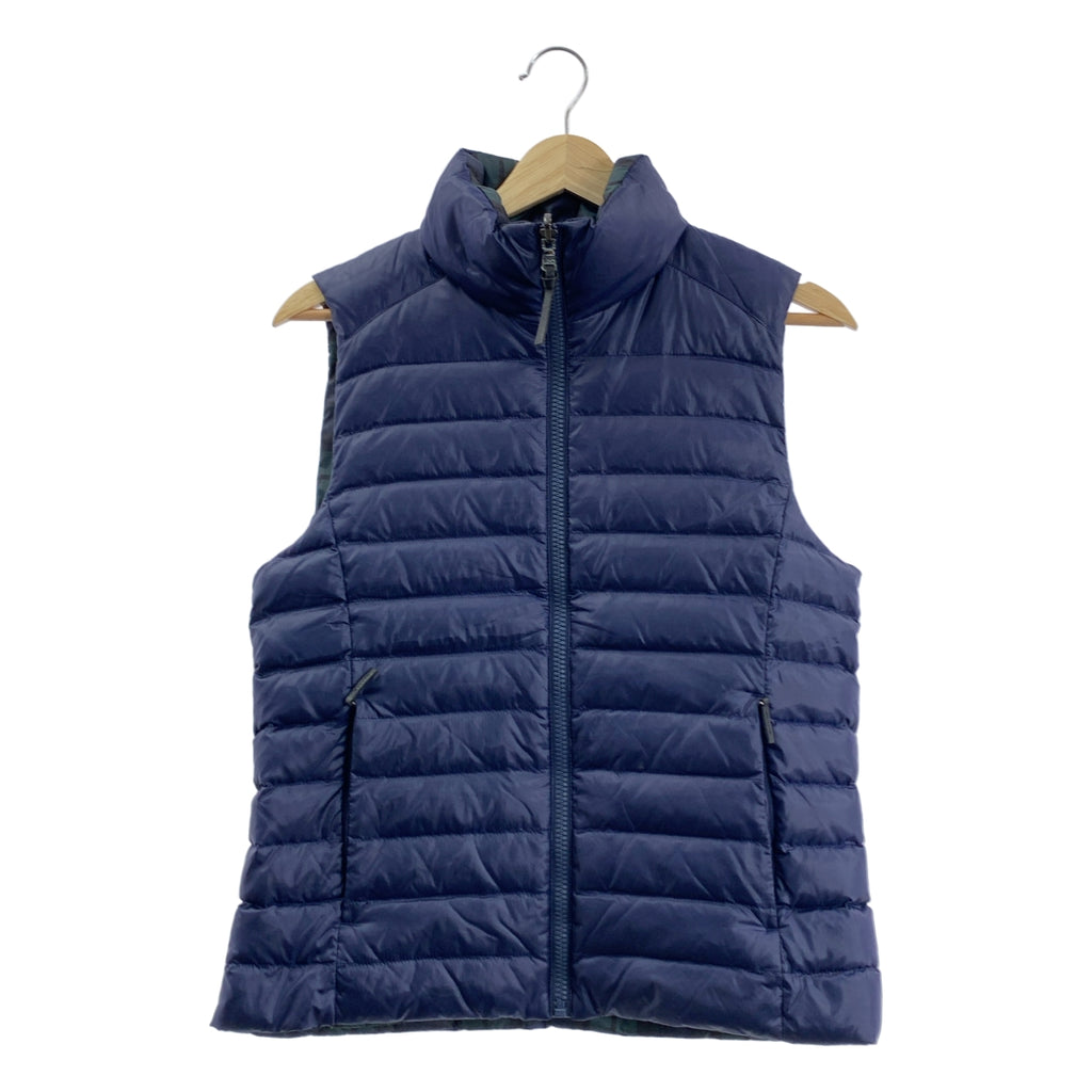 RALPH LAUREN / ラルフローレン | RLX / リバーシブル チェック ダウンベスト | S | レディース