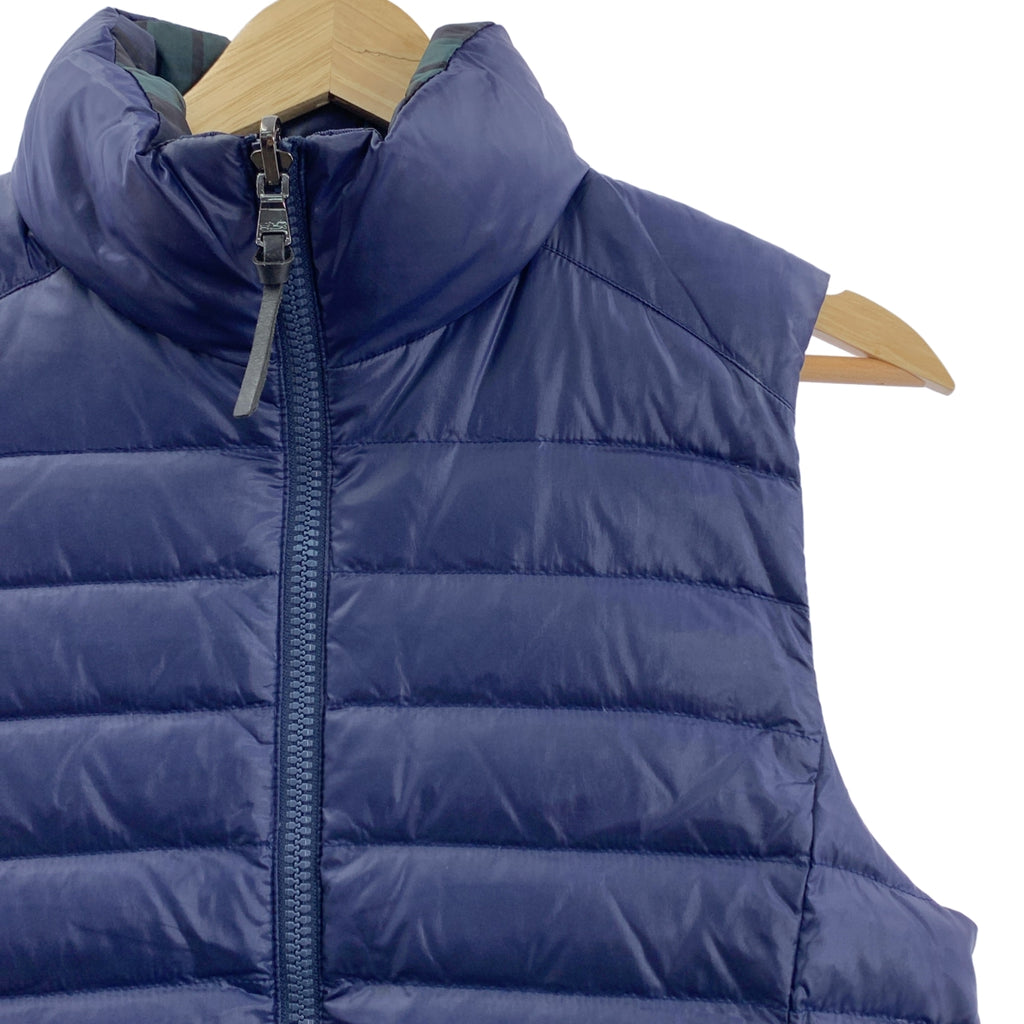 RALPH LAUREN / ラルフローレン | RLX / リバーシブル チェック ダウンベスト | S | レディース