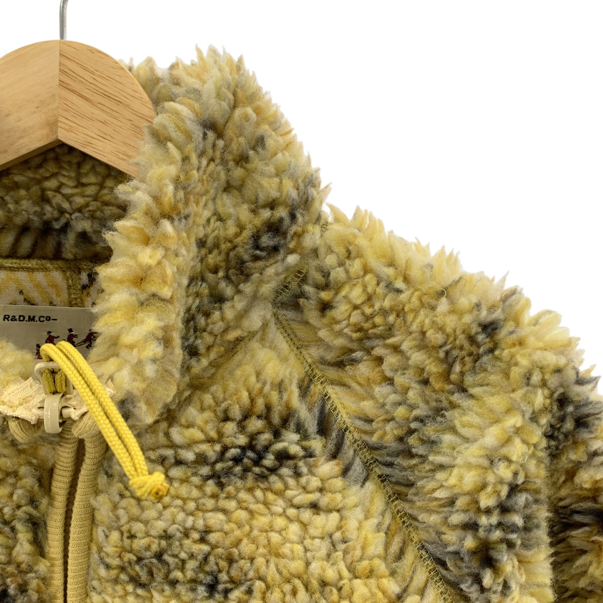 R&D.M.Co / オールドマンズテーラー | BEARS MEAL BOA ZIP BLOUSON / ベアーズミールボアジップ オーバー ブルゾン ジャケット | M | レディース