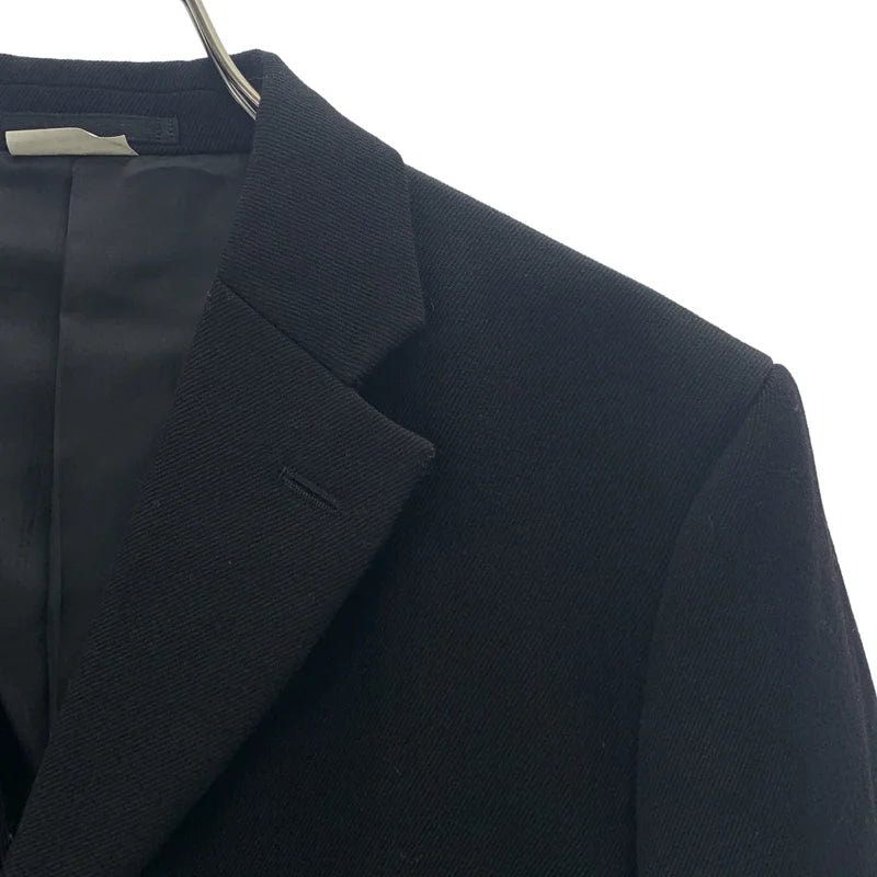 【美品】  COMME des GARCONS HOMME DEUX / コムデギャルソンオムドゥ | 2021AW | ウール テーラードジャケット | S | ブラック | メンズ