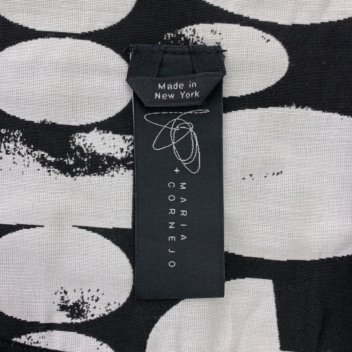 Zero + Maria Cornejo / ゼロ マリア コルネホ | コットン 総柄 ボタンレス シングル ジャケット | 4 | レディース