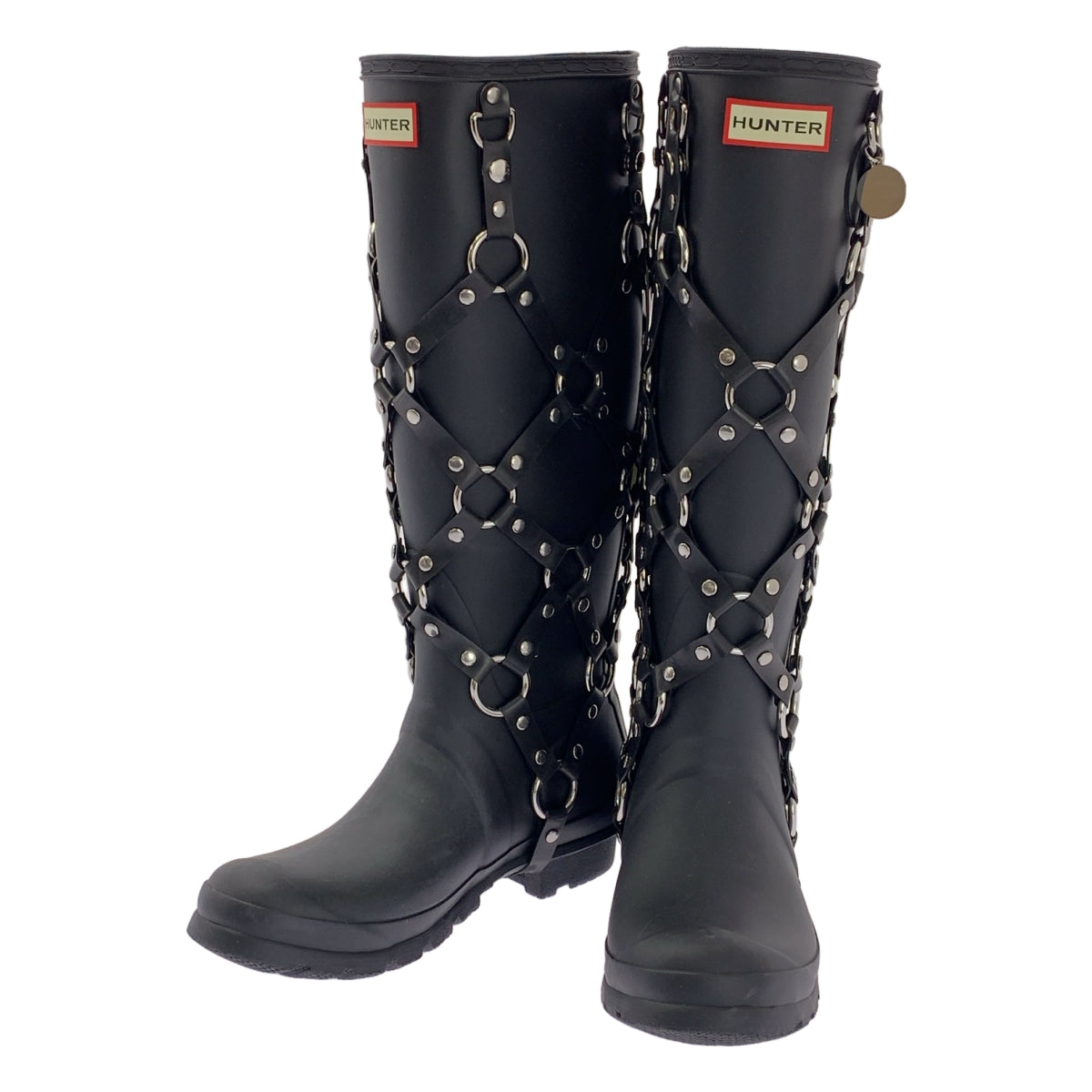 noir kei ninomiya / 느와르 케이니노미야 | × HUNTER / 헌터 링 하네스 롱 레인 부츠 | 4 |