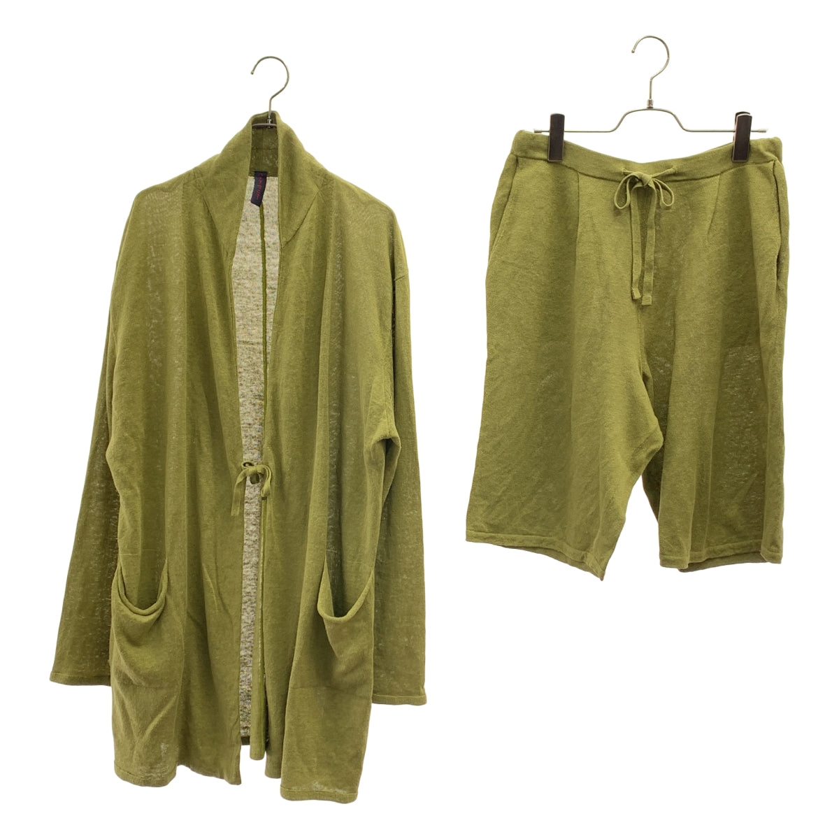 Harada Mania / Harada Mania | 套裝 / ESTNATION 獨家亞麻長款開襟衫/短褲 | M 碼 | 男士