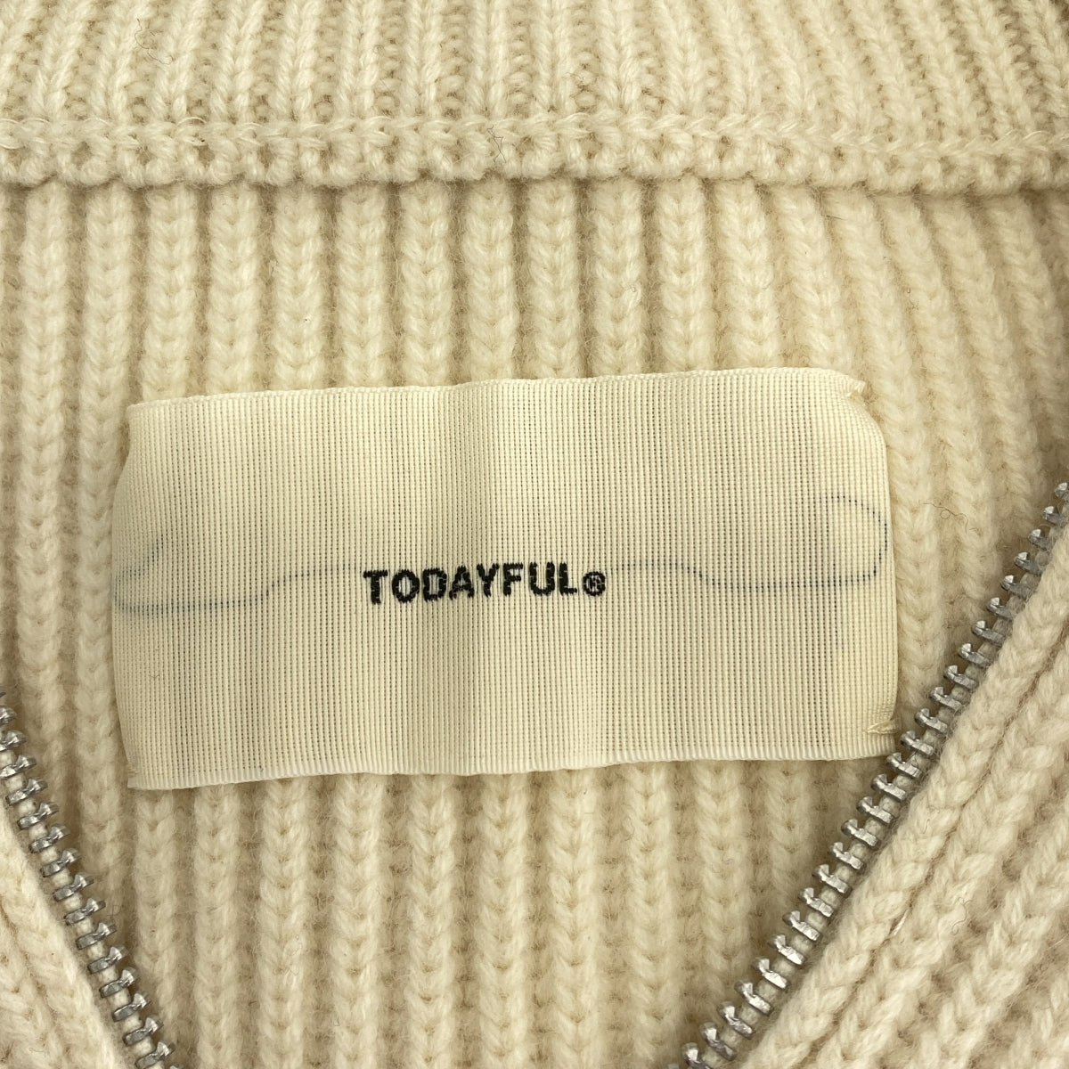 TODAYFUL | 半拉鍊針織背心 | 女款 | F碼