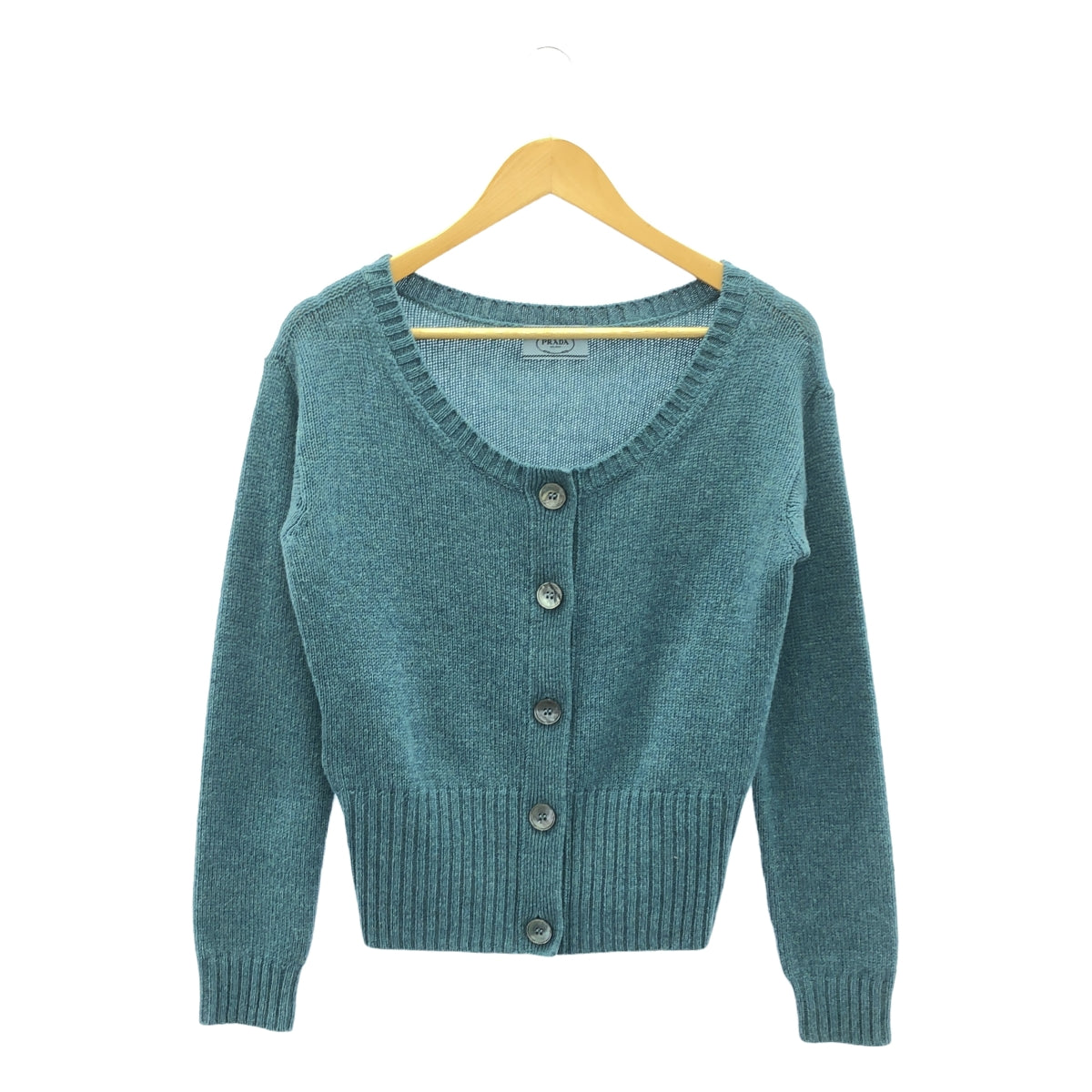 PRADA | 2013 | Cashmere wide neck cardigan | 40 | Women's