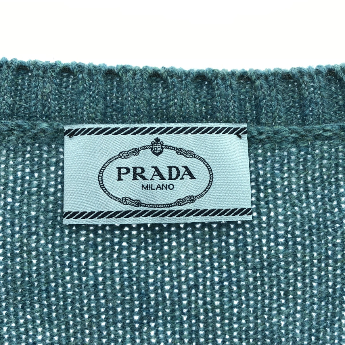 PRADA | 2013 | Cashmere wide neck cardigan | 40 | Women's