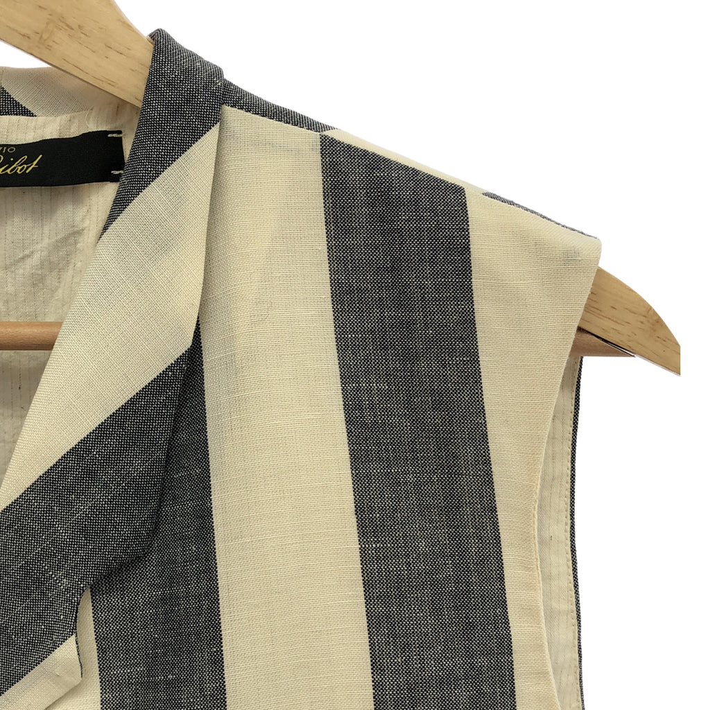 ARCHIVIO JMRibot / 아르키비오 제이엠 리봇 | GL07/FXS / stripe gilet / 스트라이프 질레 베스트 / 총 안감 | 48 |