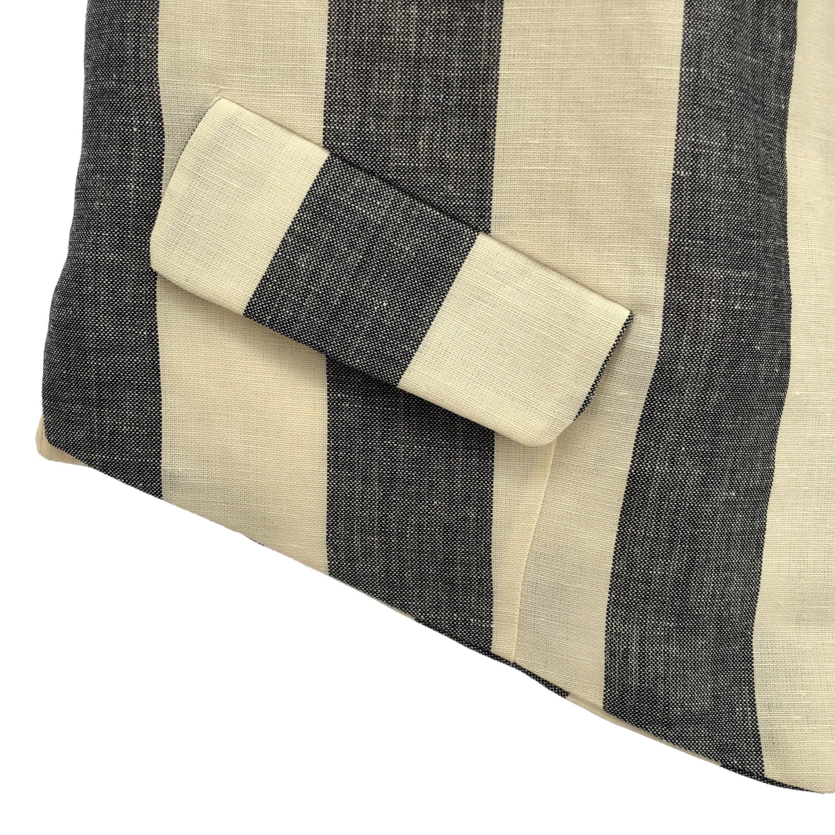 ARCHIVIO J.M.Ribot / アルキビオジェイエムリボット | GL07/FXS / stripe gilet / ストライプ ジレ ベスト / 総裏地 | 48 |