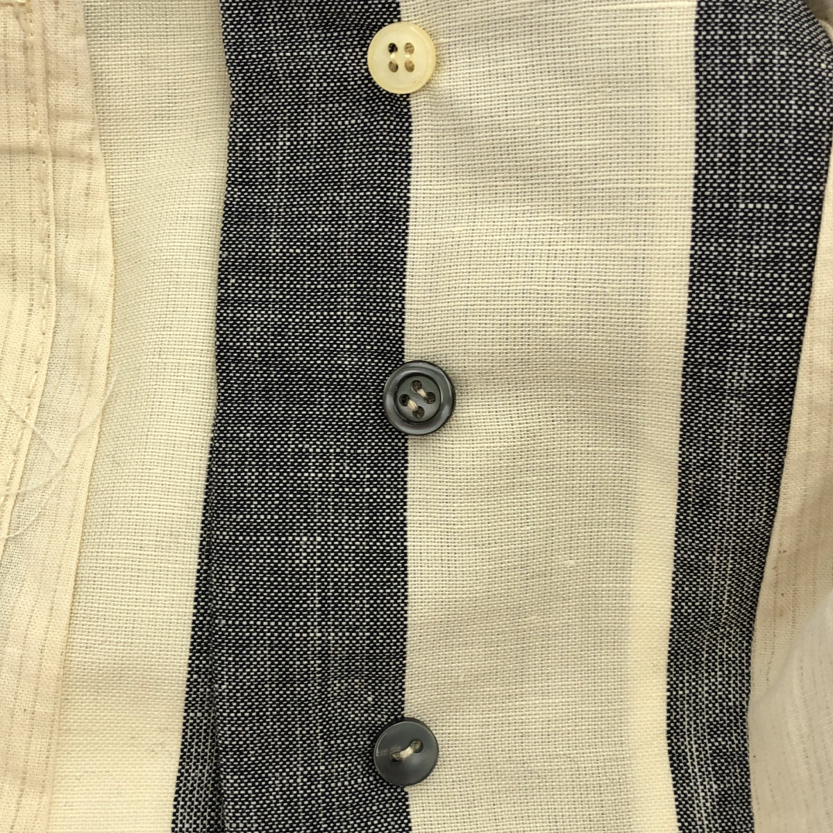 ARCHIVIO J.M.Ribot / アルキビオジェイエムリボット | GL07/FXS / stripe gilet / ストライプ ジレ ベスト / 総裏地 | 48 |