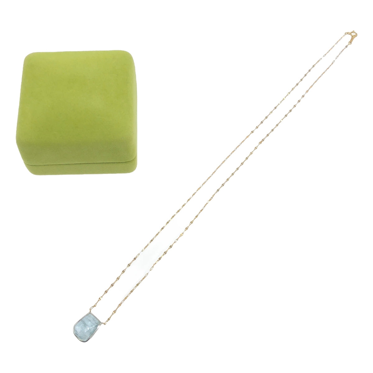 gren / Grin | K10 stone chain necklace |