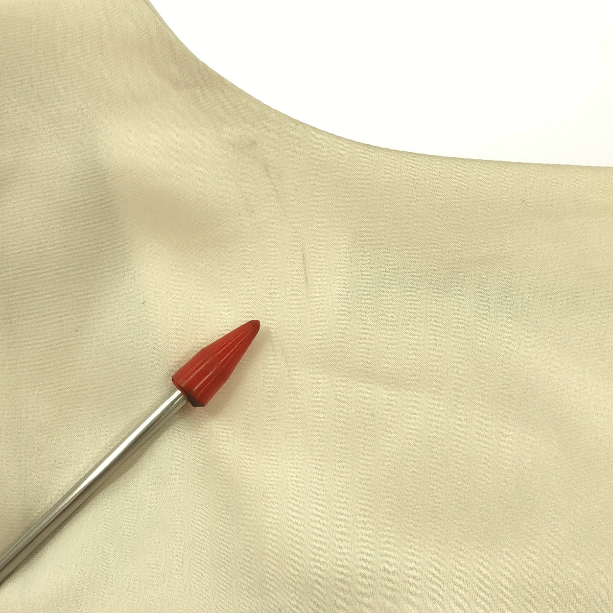 KISHIDAMIKI / キシダミキ | V neck no sleeve dress ノースリーブ ドレス ワンピース | F | アイボリー | レディース