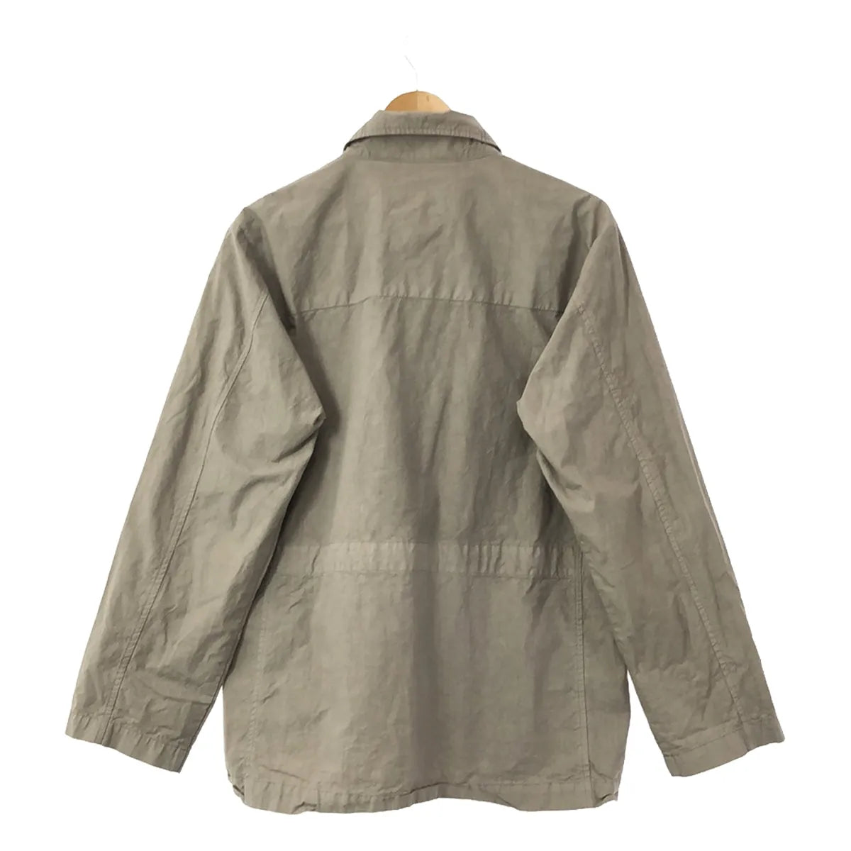 HTS / HTS | HARROW TOWN STORES 棉質斜紋大衣 | 46 |米色 |女性的