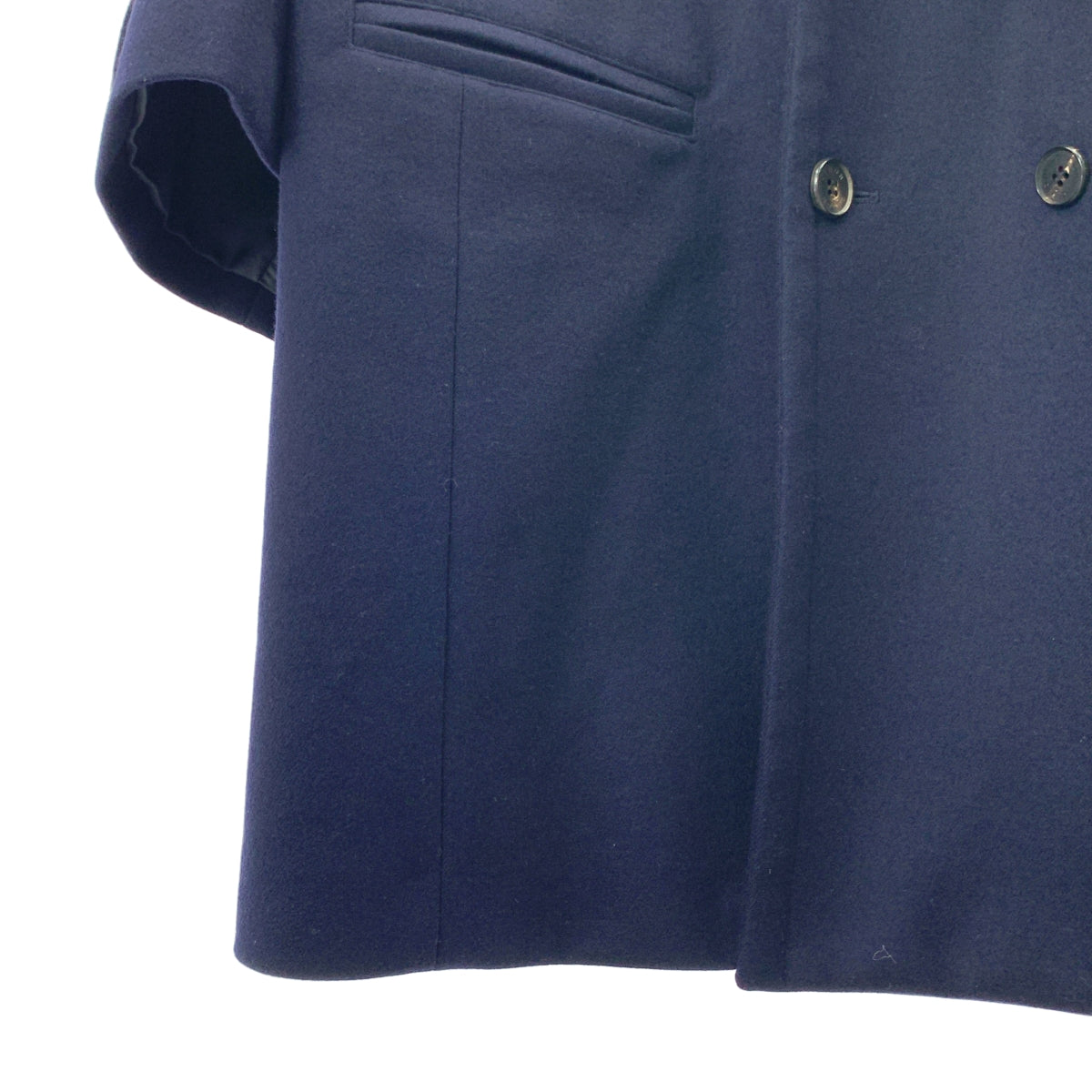 CINOH / 치노 | 2023AW | BONDING MELTON HALF COAT 울 본딩 멜튼 더블 하프 코트 | 46 | 남성