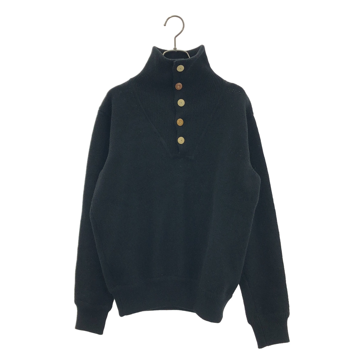 【SALE】 archivio ブラック セーター ARCHIVIO J.M.Ribot / アルキビオジェイエムリボット | wool knit