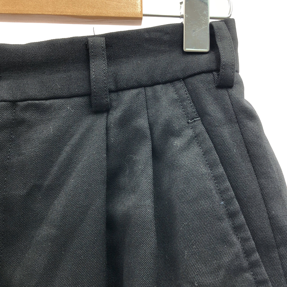 BLACK COMME des GARCONS / 블랙콤 데 걸슨 | 2009SS | 울 2 택 반바지 | XS | 여성