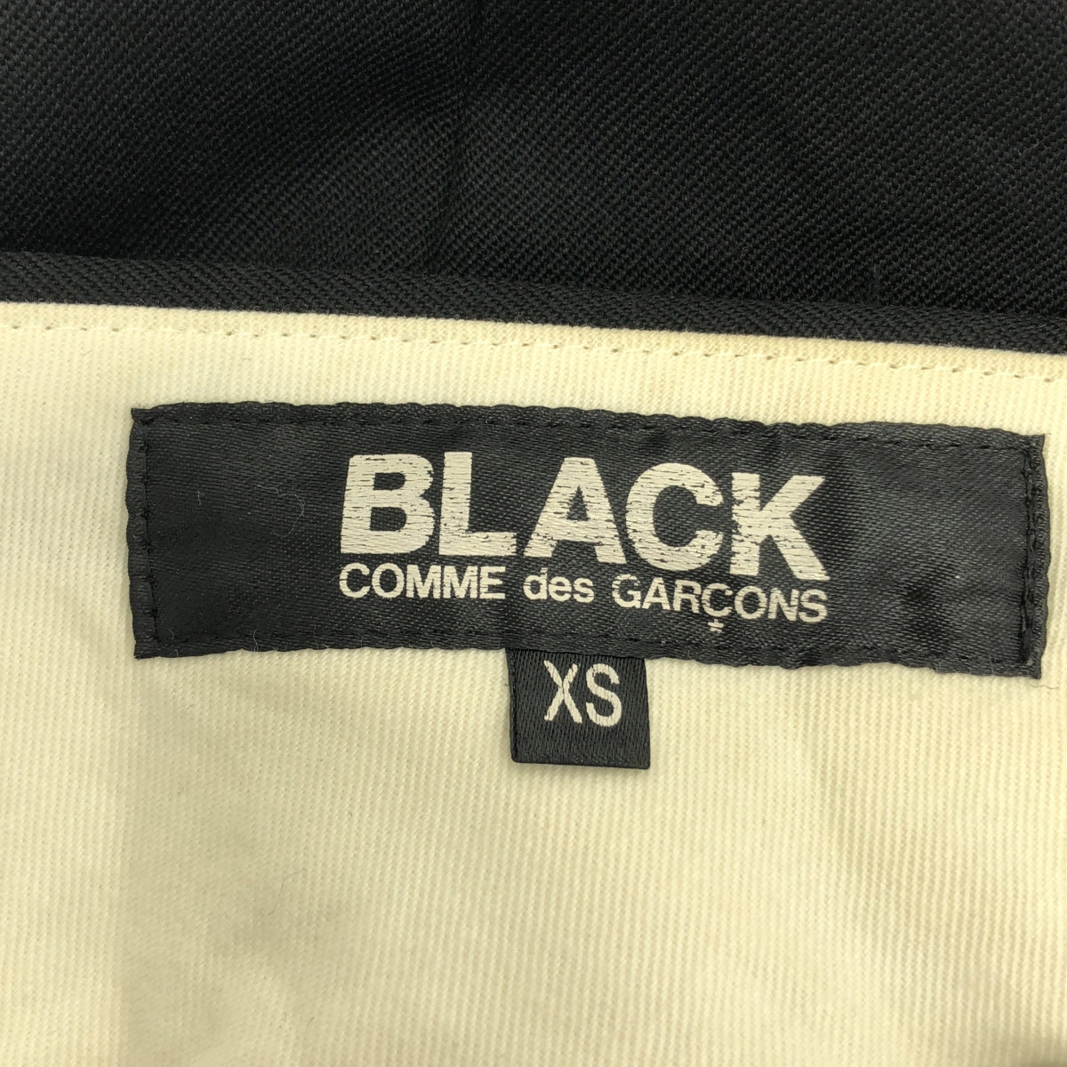 BLACK COMME des GARCONS / 블랙콤 데 걸슨 | 2009SS | 울 2 택 반바지 | XS | 여성