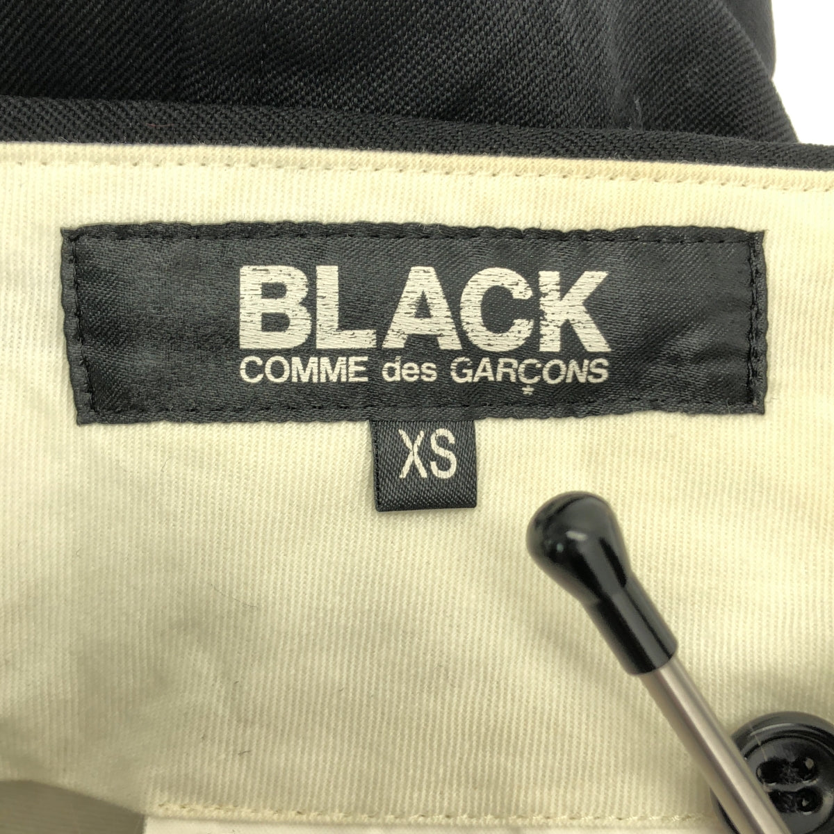 BLACK COMME des GARCONS / 블랙콤 데 걸슨 | 2009SS | 울 2 택 반바지 | XS | 여성