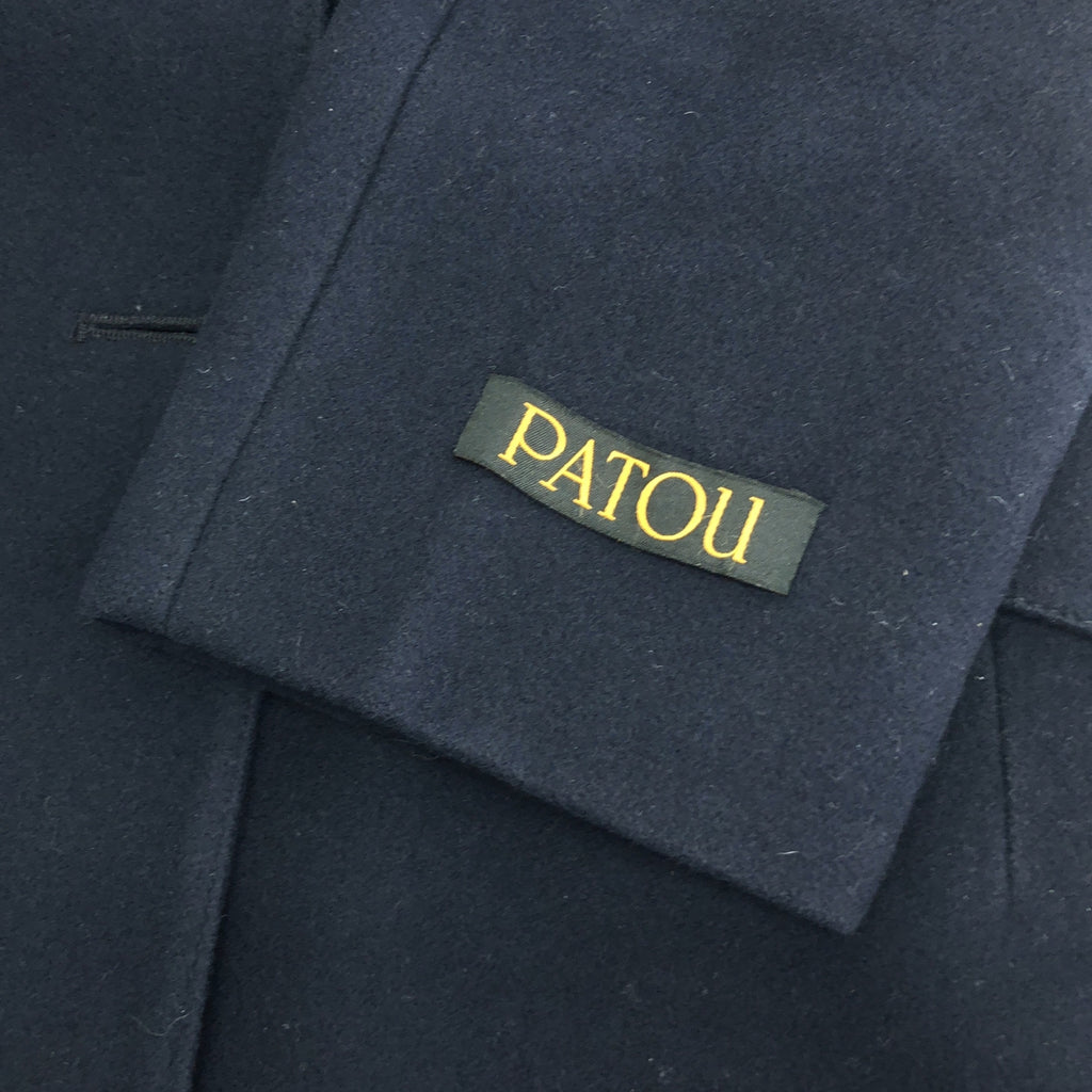 PATOU | 雙排扣羊毛羊絨外套 | 全襯裡 | 36碼 | 海軍藍 | 女款