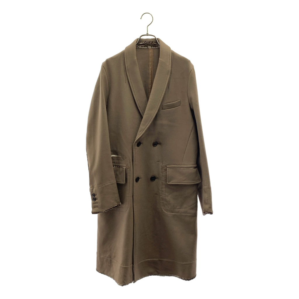 TAKAHIROMIYASHITA The Soloist / 타카히로미야 시타자 솔로이스트 | 울 숄 컬러 더블 체스터 코트 | 46 | 남성