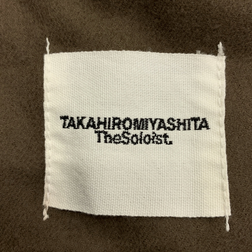 TAKAHIROMIYASHITA The Soloist / 타카히로미야 시타자 솔로이스트 | 울 숄 컬러 더블 체스터 코트 | 46 | 남성