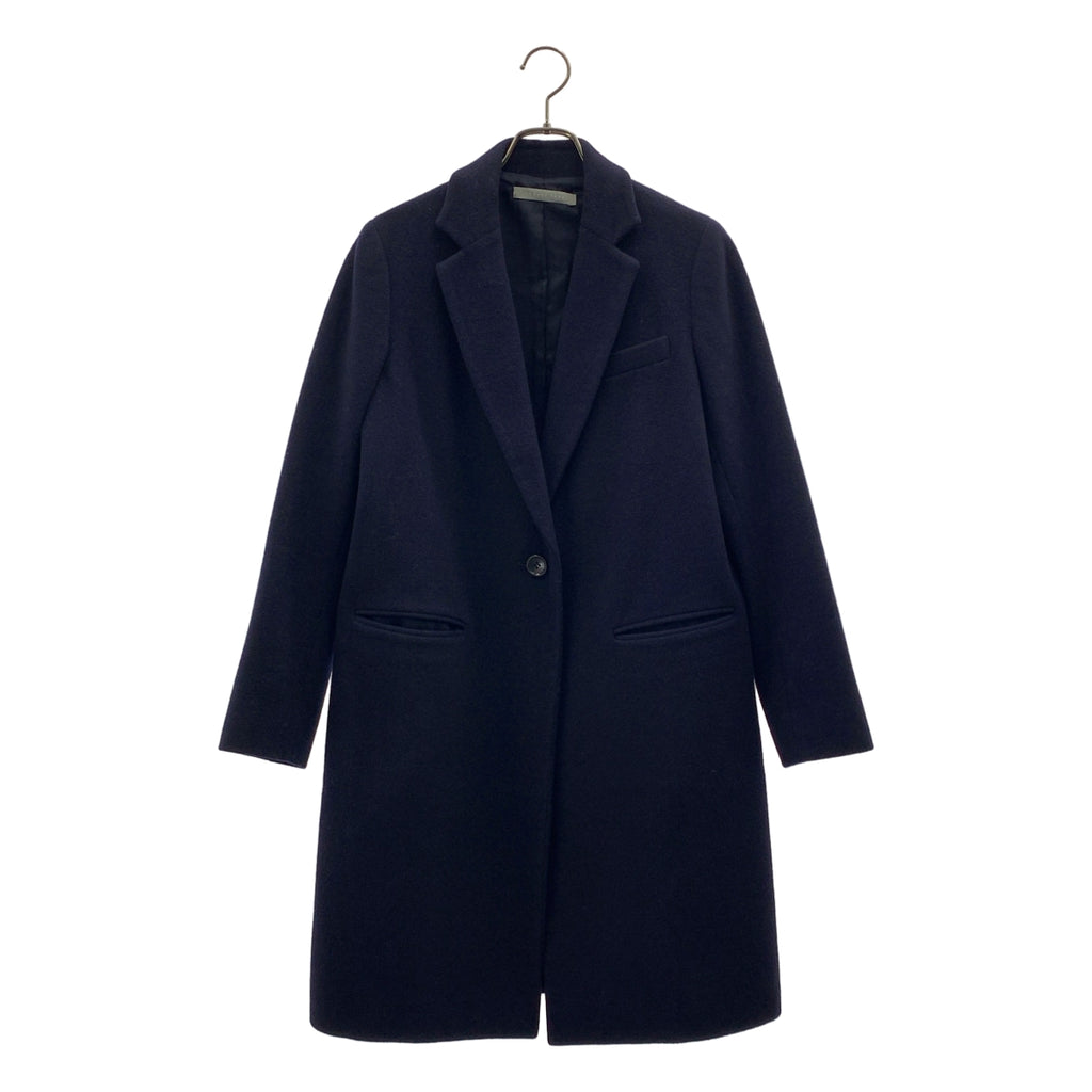 theory luxe / セオリーリュクス | CORRIE SEEK WOOL ウール ロング チェスターコート | 38 | レディース