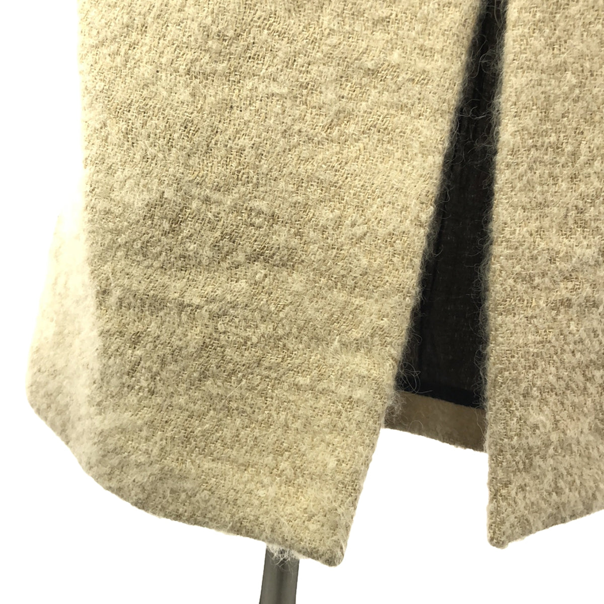 32PARADIS / トラントドゥパラディ | ノーカラー ロングコート | M | ベージュ | レディース