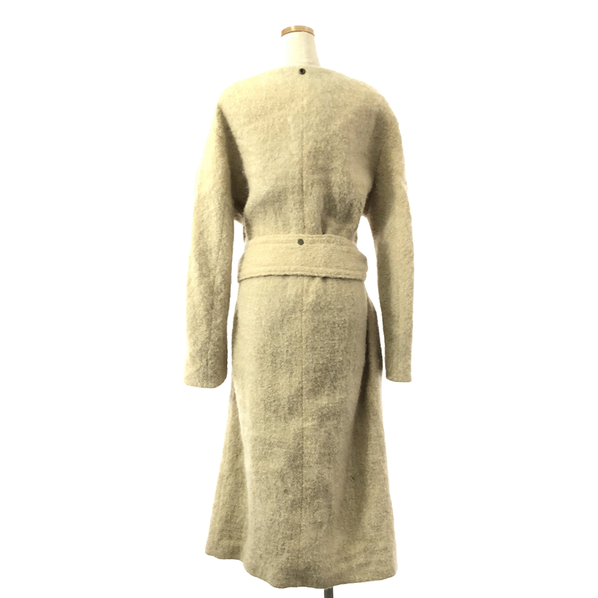 32PARADIS / Trant de Paradis | No-collar long coat | M | Beige | Women's