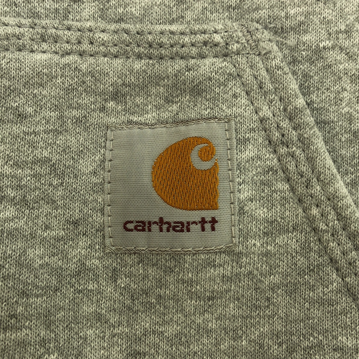 【미품】 carhartt / 카 하트 | LOOSE FIT MIDWEIGHT FULL ZIP HOODIE 루즈 피트 미드 웨이트 풀 Zip 파커 | S | 그레이 |