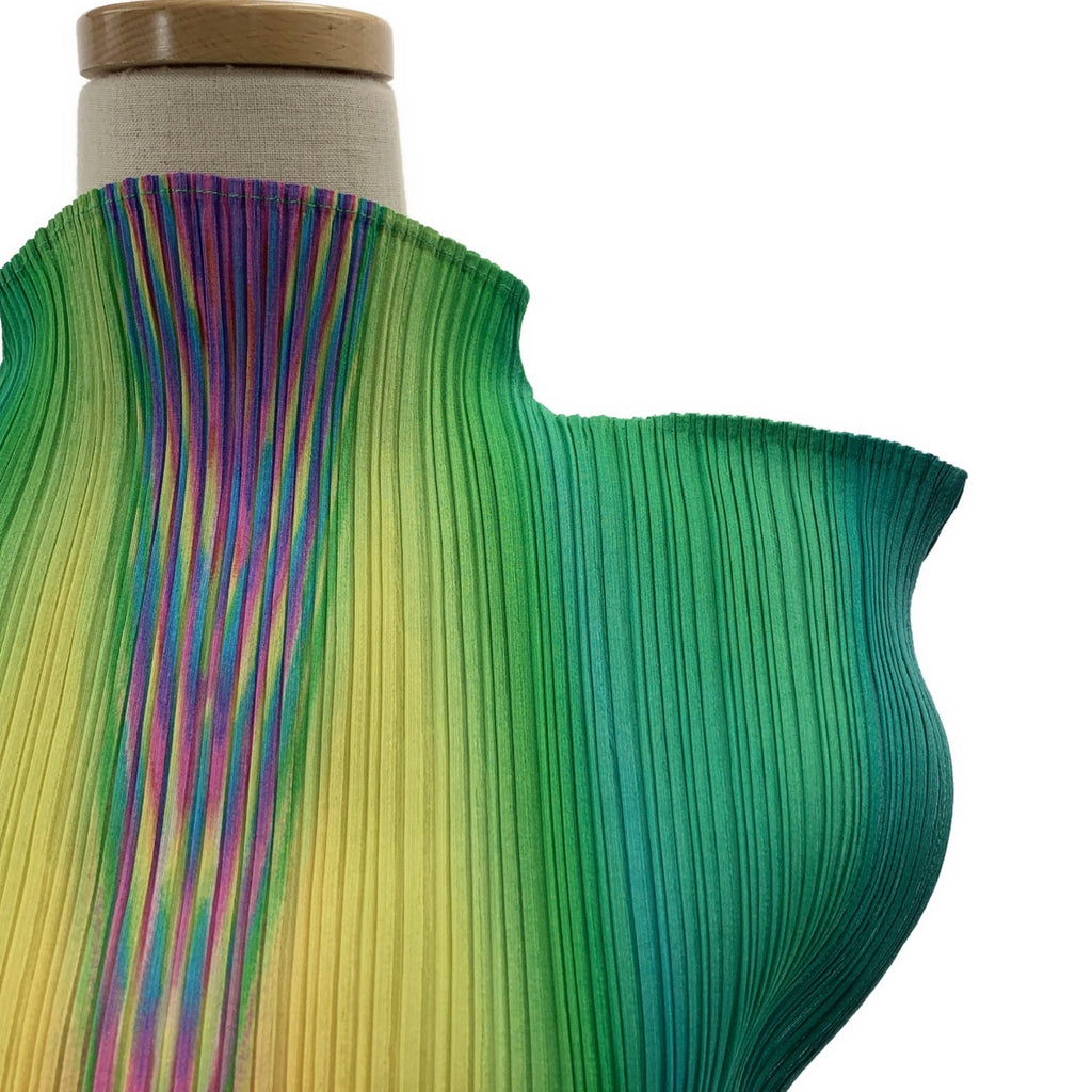 PLEATS PLEASE ISSEY MIYAKE / 플리츠 프리즈 이세이 미야케 | 그라데이션 플리츠 민소매 컷소우 | 3 |