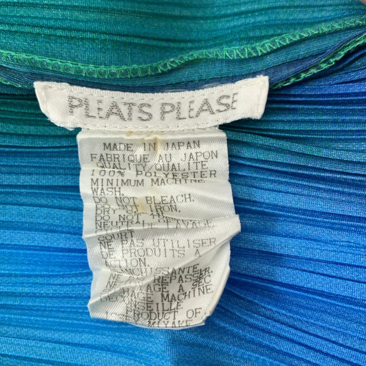 PLEATS PLEASE ISSEY MIYAKE / 플리츠 프리즈 이세이 미야케 | 그라데이션 플리츠 민소매 컷소우 | 3 |