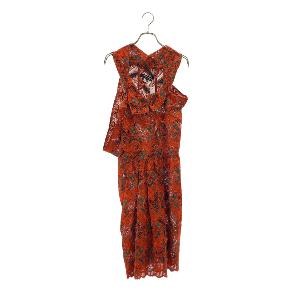 JUNYA WATANABE COMME des GARCONS / ジュンヤワタナベ | 2012SS | フラワーレース アシンメトリーワンピース | XS | レディース