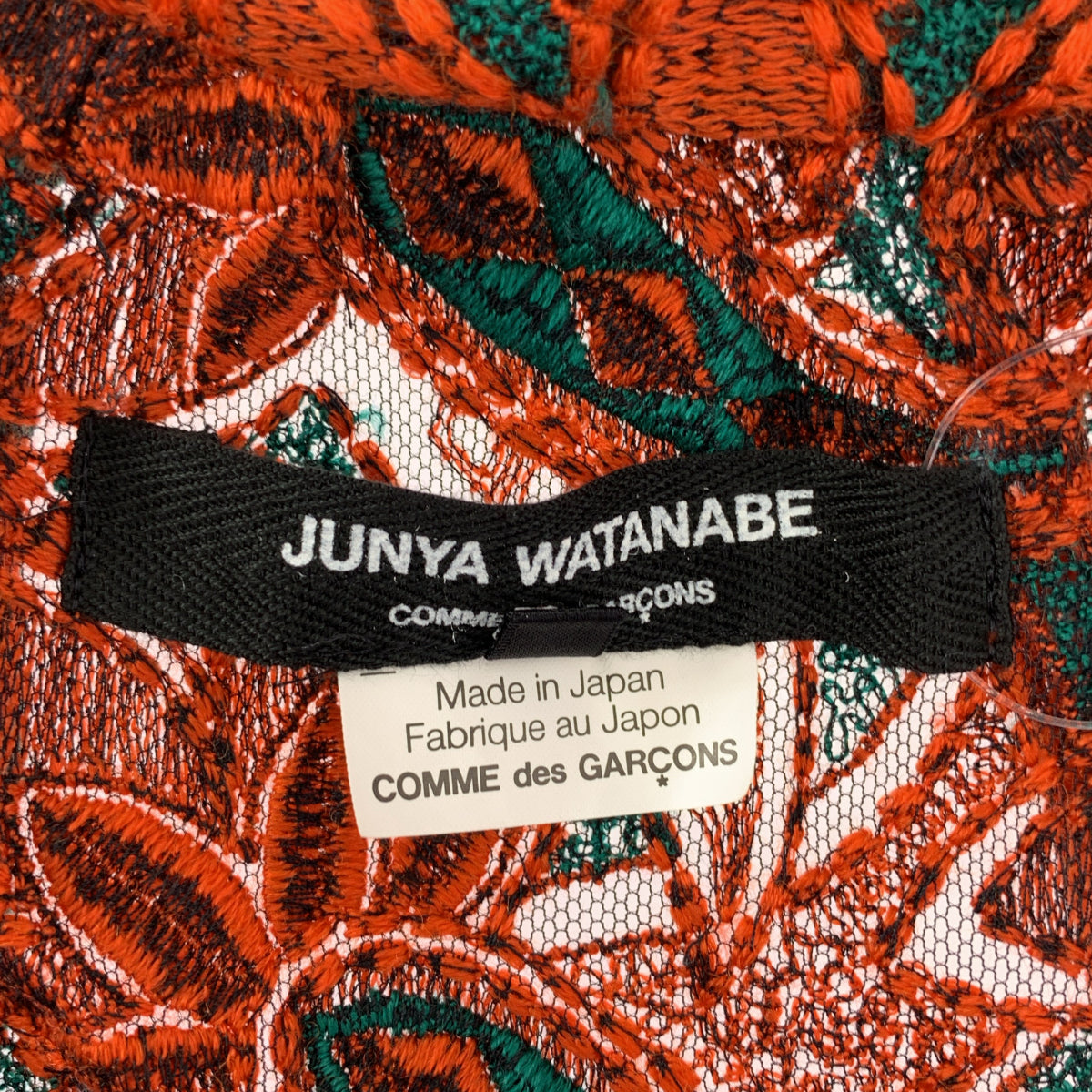 JUNYA WATANABE COMME des GARCONS / ジュンヤワタナベ | 2012SS | フラワーレース アシンメトリーワンピース | XS | レディース