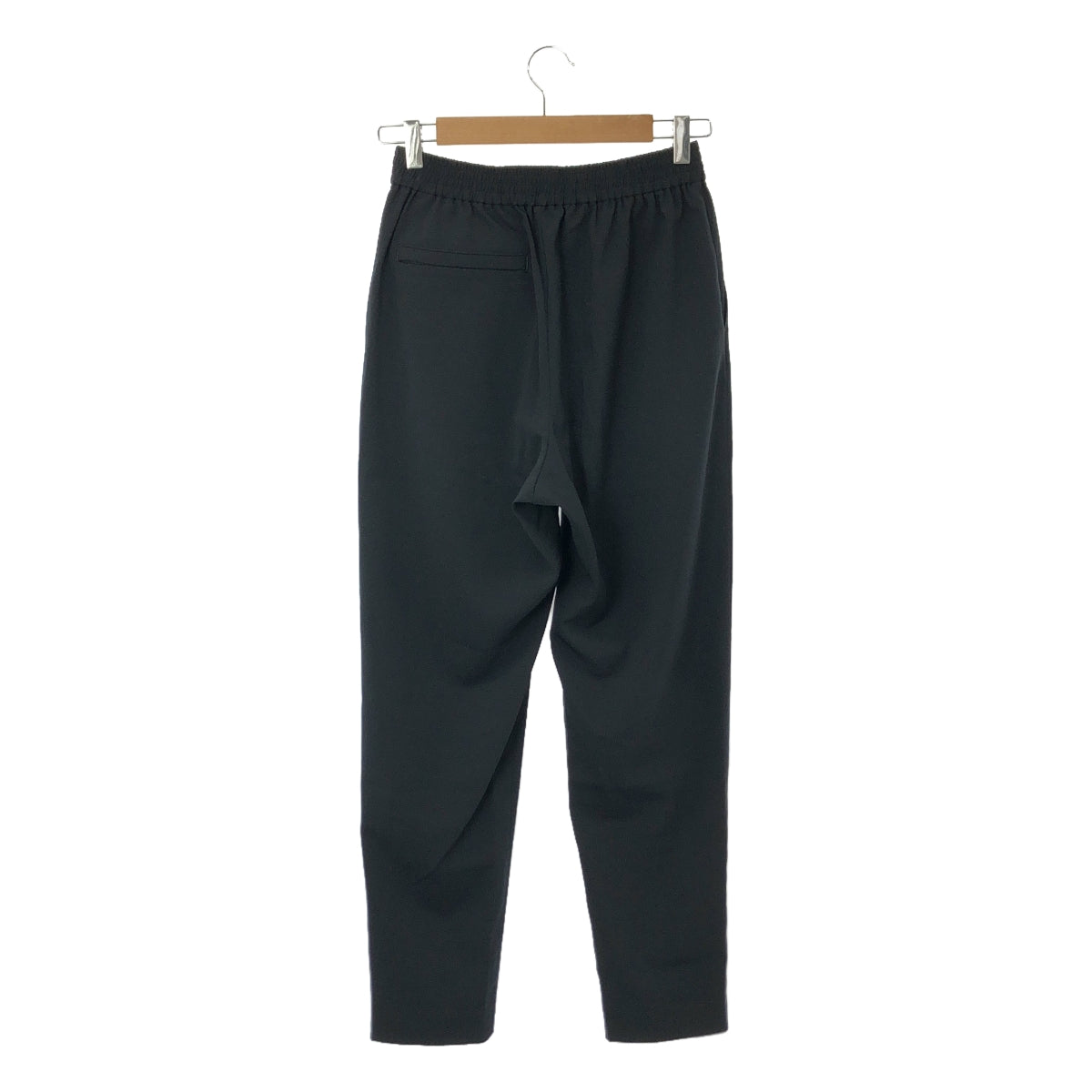 HYKE / ハイク | 2022SS | STRETCH TAPERED PANT ストレッチテーパードパンツ | 2 | ブラック | レディース