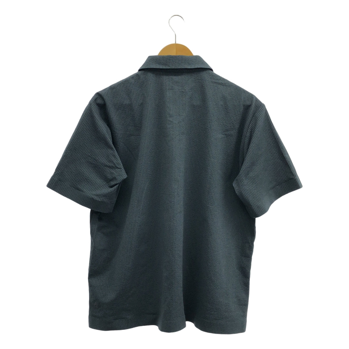 迪桑特 |泡泡紗半拉鍊襯衫 | S |海軍 |男士