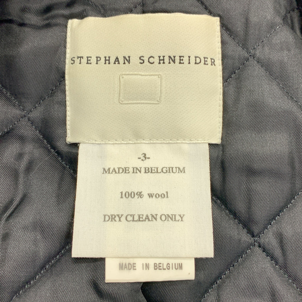 STEPHAN SCHNEIDER / 스테판 슈나이더 | 울 퀼트 체스터 코트 | 3 | 그레이 | 남성