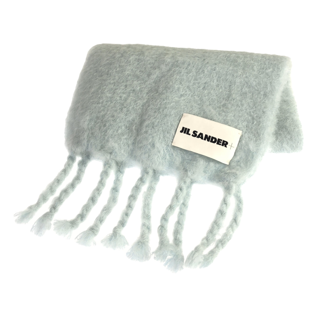 JIL SANDER+ / Jil Sander Plus | Wool mohair large fringe stole scarf | U | Others